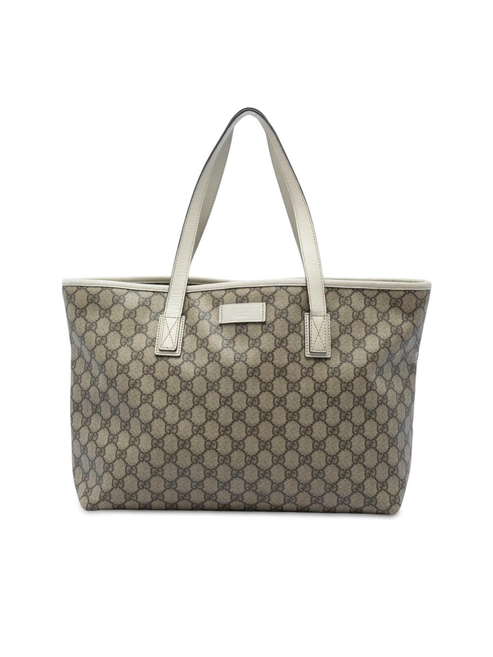 Gucci Medium Gg Supreme Tote Pre-Loved #357692G55B